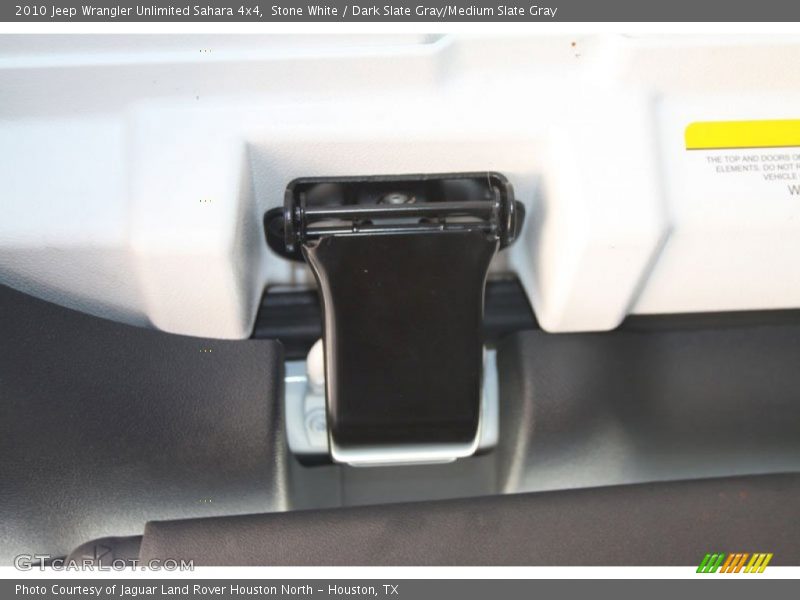Stone White / Dark Slate Gray/Medium Slate Gray 2010 Jeep Wrangler Unlimited Sahara 4x4