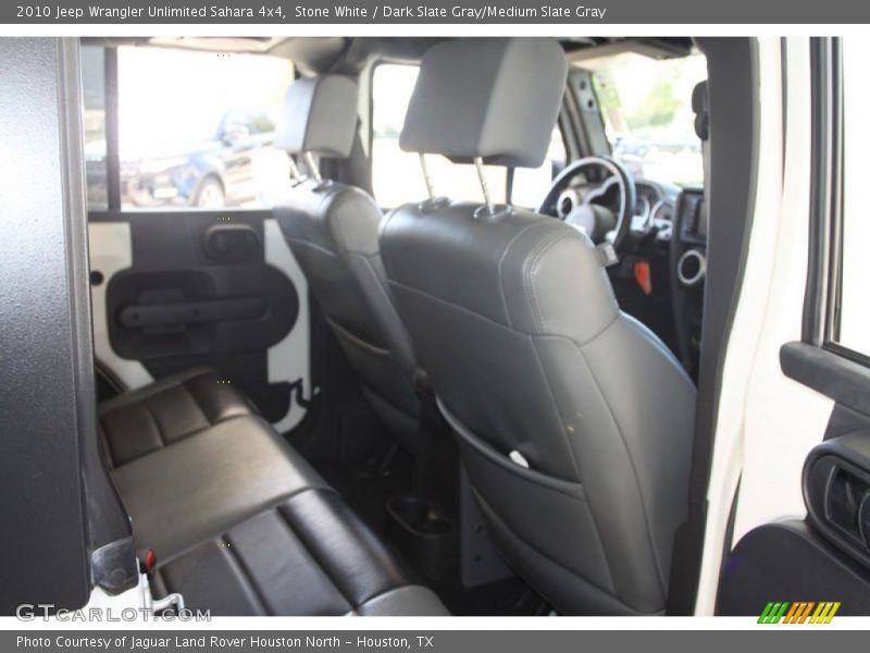 Stone White / Dark Slate Gray/Medium Slate Gray 2010 Jeep Wrangler Unlimited Sahara 4x4