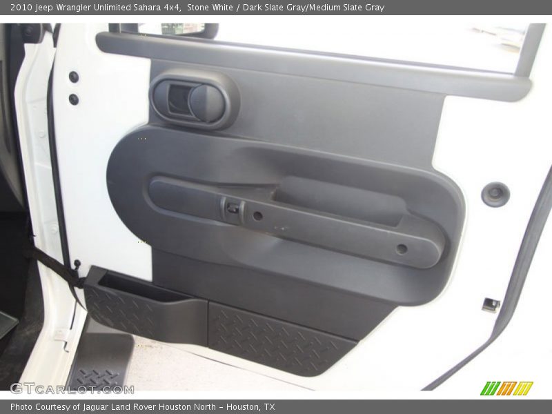 Stone White / Dark Slate Gray/Medium Slate Gray 2010 Jeep Wrangler Unlimited Sahara 4x4