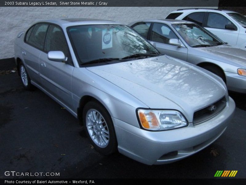 Silver Stone Metallic / Gray 2003 Subaru Legacy L Sedan