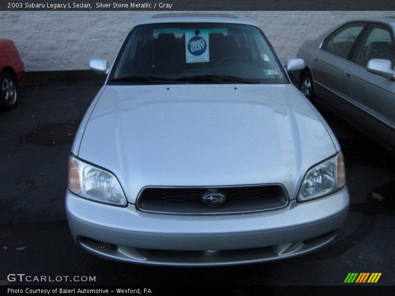 Silver Stone Metallic / Gray 2003 Subaru Legacy L Sedan
