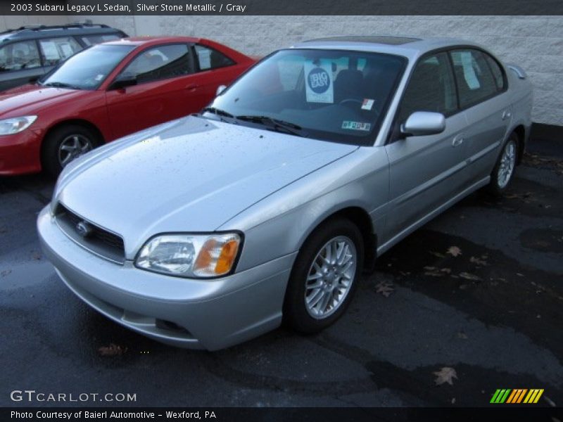 Silver Stone Metallic / Gray 2003 Subaru Legacy L Sedan