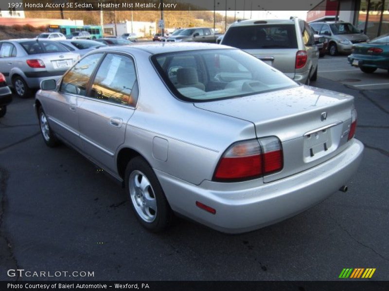 Heather Mist Metallic / Ivory 1997 Honda Accord SE Sedan