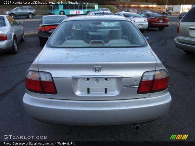 Heather Mist Metallic / Ivory 1997 Honda Accord SE Sedan