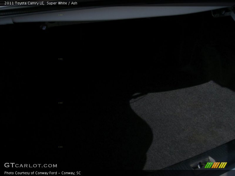 Super White / Ash 2011 Toyota Camry LE