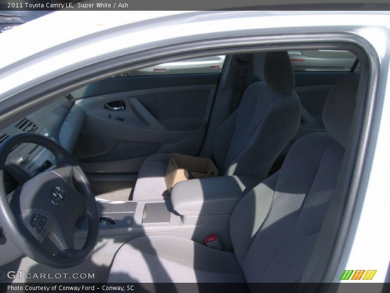 Super White / Ash 2011 Toyota Camry LE