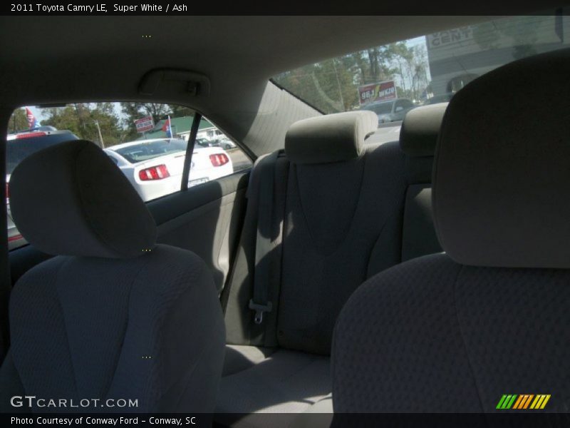 Super White / Ash 2011 Toyota Camry LE