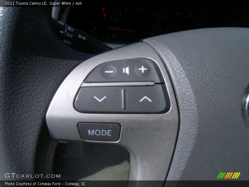 Super White / Ash 2011 Toyota Camry LE
