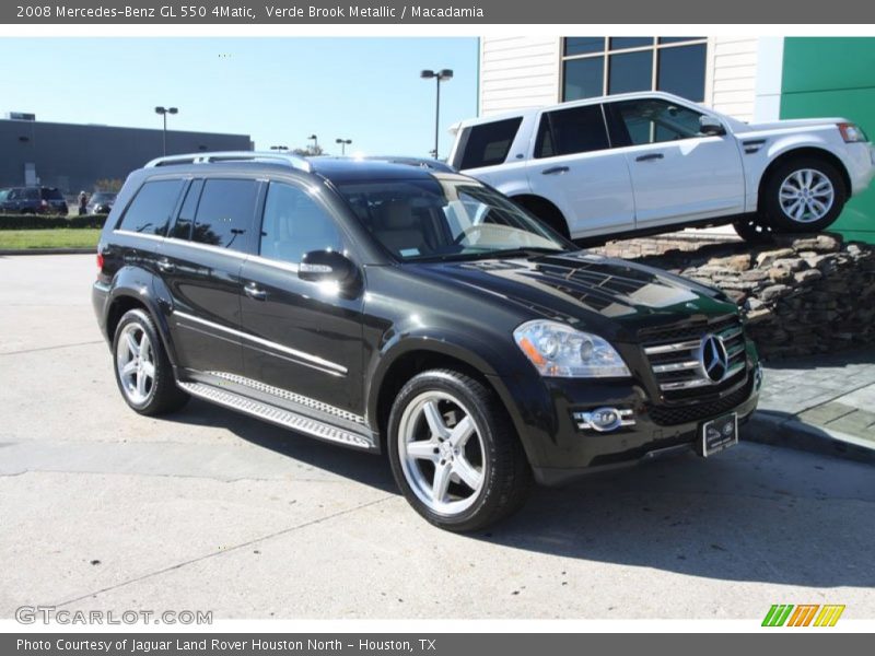Verde Brook Metallic / Macadamia 2008 Mercedes-Benz GL 550 4Matic