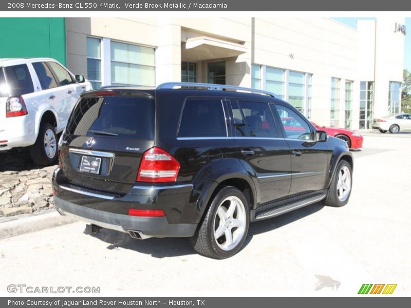 Verde Brook Metallic / Macadamia 2008 Mercedes-Benz GL 550 4Matic