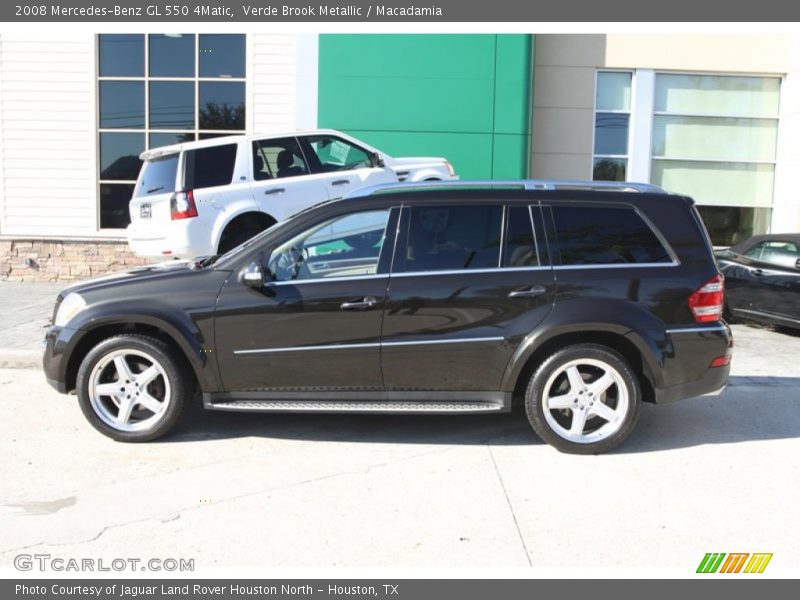 Verde Brook Metallic / Macadamia 2008 Mercedes-Benz GL 550 4Matic