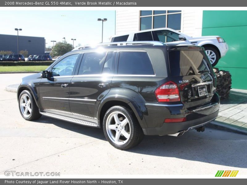 Verde Brook Metallic / Macadamia 2008 Mercedes-Benz GL 550 4Matic