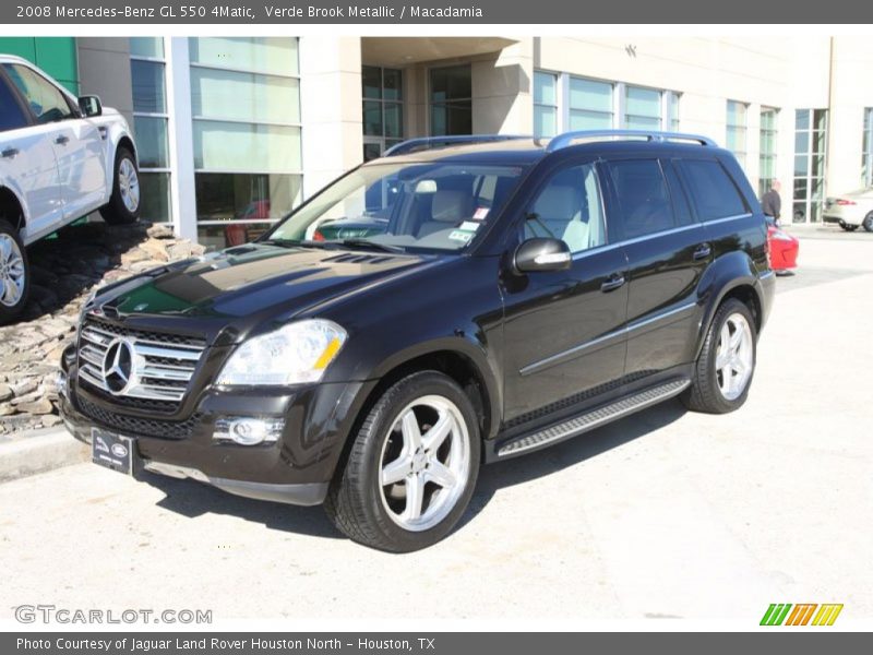 Verde Brook Metallic / Macadamia 2008 Mercedes-Benz GL 550 4Matic