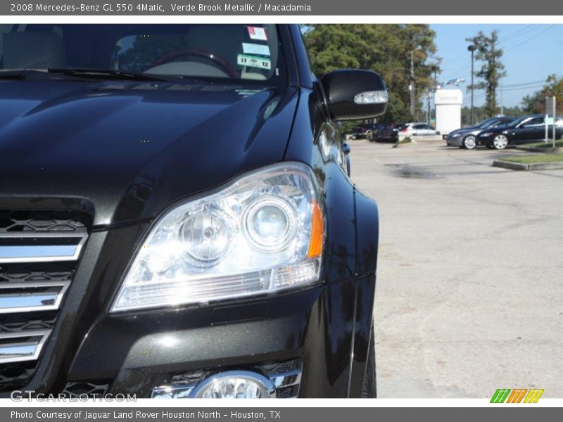 Verde Brook Metallic / Macadamia 2008 Mercedes-Benz GL 550 4Matic