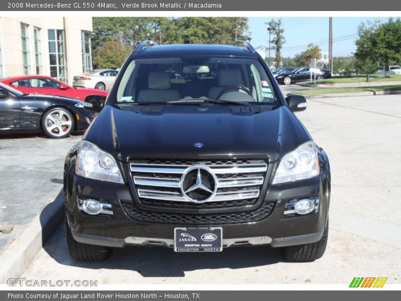 Verde Brook Metallic / Macadamia 2008 Mercedes-Benz GL 550 4Matic