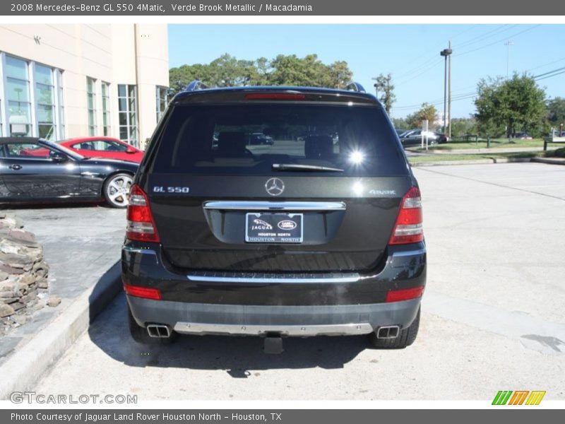 Verde Brook Metallic / Macadamia 2008 Mercedes-Benz GL 550 4Matic