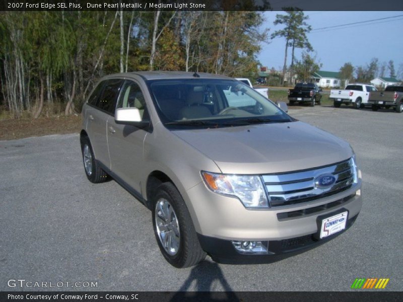 Dune Pearl Metallic / Medium Light Stone 2007 Ford Edge SEL Plus