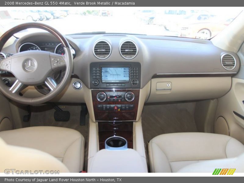 Verde Brook Metallic / Macadamia 2008 Mercedes-Benz GL 550 4Matic