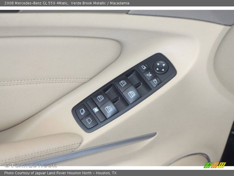Verde Brook Metallic / Macadamia 2008 Mercedes-Benz GL 550 4Matic