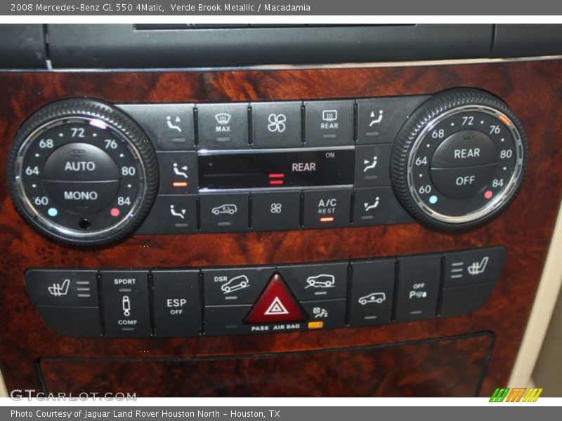 Verde Brook Metallic / Macadamia 2008 Mercedes-Benz GL 550 4Matic