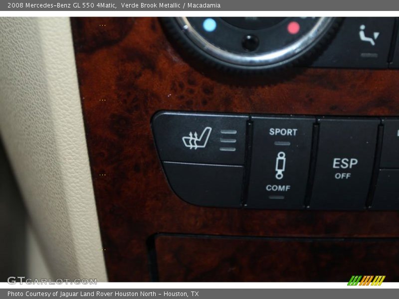 Verde Brook Metallic / Macadamia 2008 Mercedes-Benz GL 550 4Matic