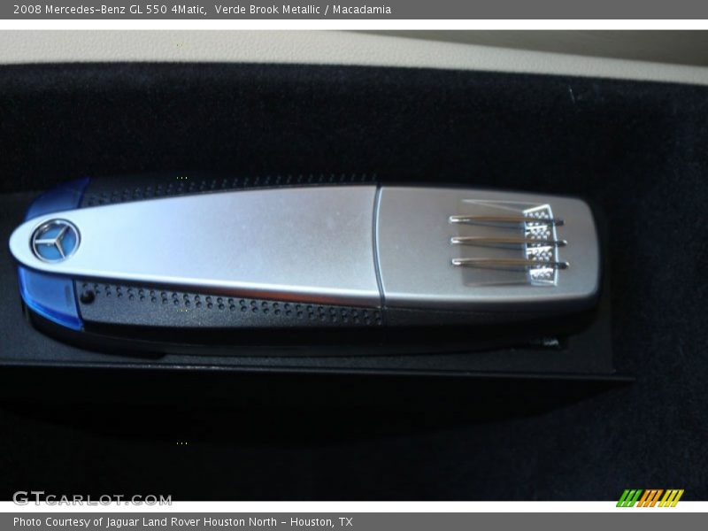 Verde Brook Metallic / Macadamia 2008 Mercedes-Benz GL 550 4Matic