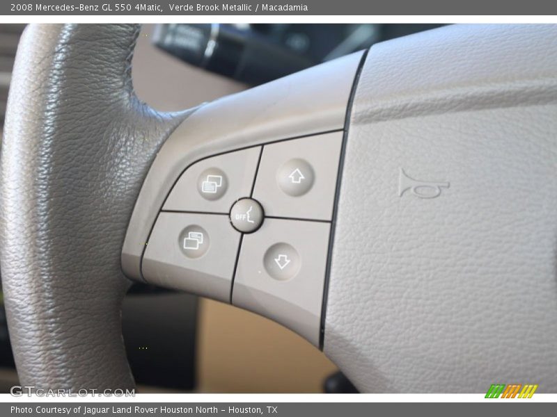 Verde Brook Metallic / Macadamia 2008 Mercedes-Benz GL 550 4Matic