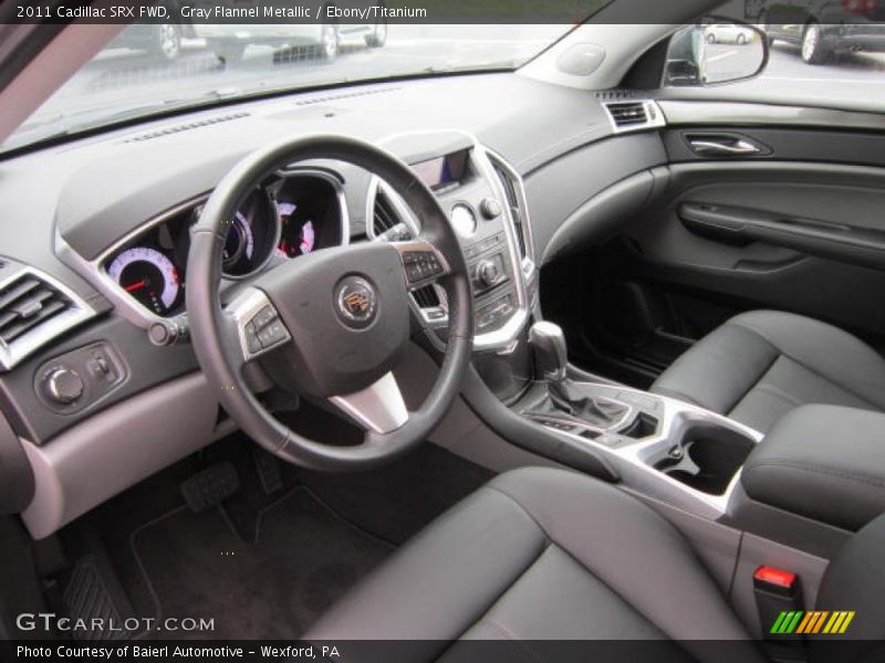 Gray Flannel Metallic / Ebony/Titanium 2011 Cadillac SRX FWD