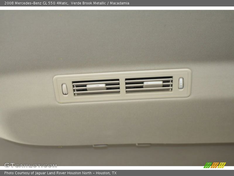 Verde Brook Metallic / Macadamia 2008 Mercedes-Benz GL 550 4Matic