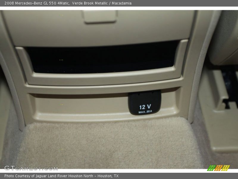 Verde Brook Metallic / Macadamia 2008 Mercedes-Benz GL 550 4Matic