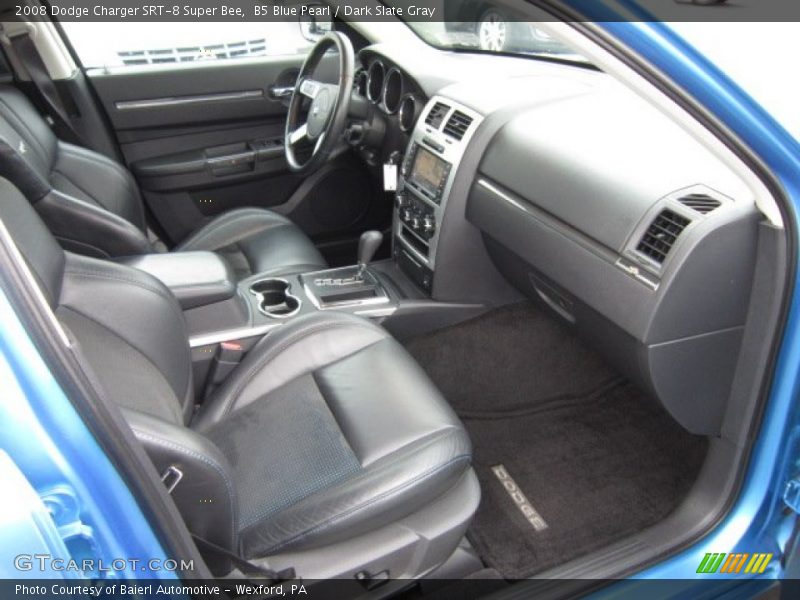  2008 Charger SRT-8 Super Bee Dark Slate Gray Interior