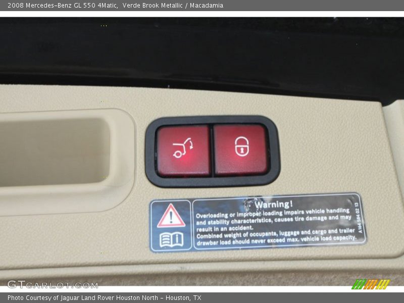 Verde Brook Metallic / Macadamia 2008 Mercedes-Benz GL 550 4Matic