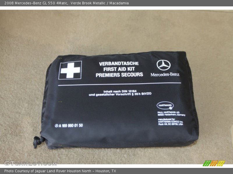 Verde Brook Metallic / Macadamia 2008 Mercedes-Benz GL 550 4Matic