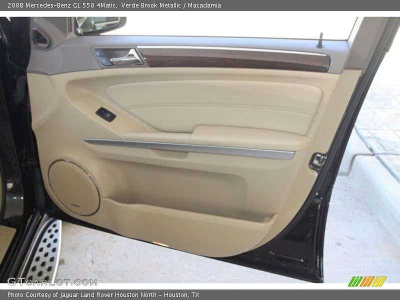 Verde Brook Metallic / Macadamia 2008 Mercedes-Benz GL 550 4Matic