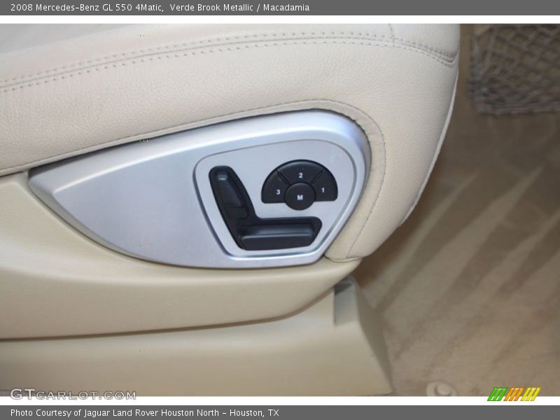 Verde Brook Metallic / Macadamia 2008 Mercedes-Benz GL 550 4Matic
