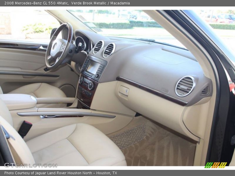 Verde Brook Metallic / Macadamia 2008 Mercedes-Benz GL 550 4Matic