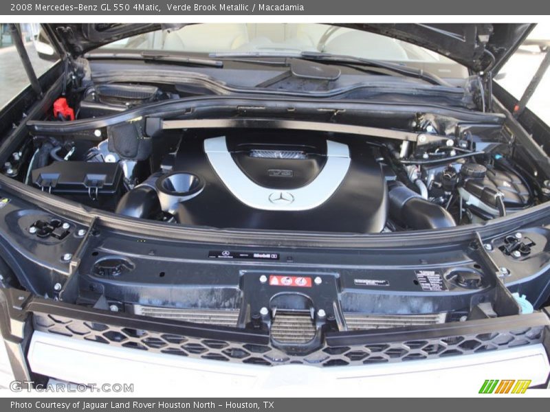 Verde Brook Metallic / Macadamia 2008 Mercedes-Benz GL 550 4Matic