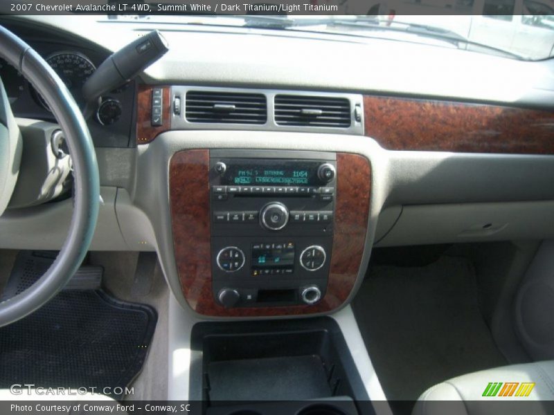 Summit White / Dark Titanium/Light Titanium 2007 Chevrolet Avalanche LT 4WD