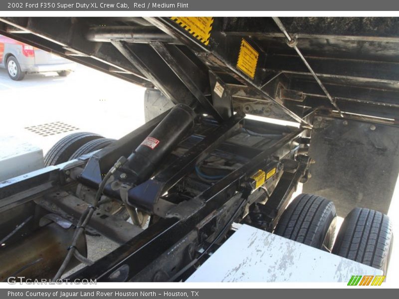 Red / Medium Flint 2002 Ford F350 Super Duty XL Crew Cab