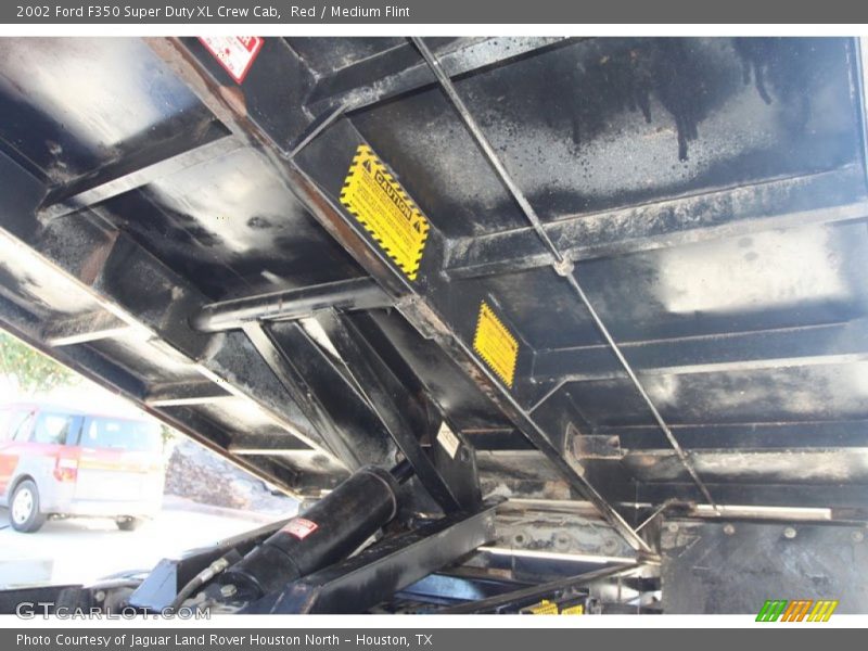 Red / Medium Flint 2002 Ford F350 Super Duty XL Crew Cab