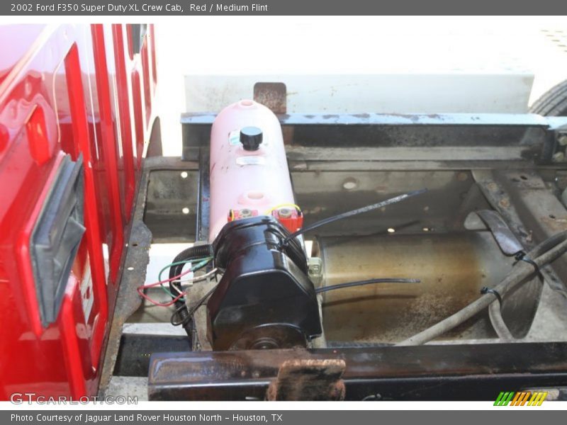 Red / Medium Flint 2002 Ford F350 Super Duty XL Crew Cab