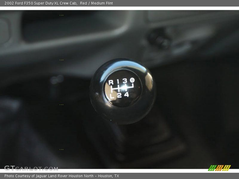 Red / Medium Flint 2002 Ford F350 Super Duty XL Crew Cab