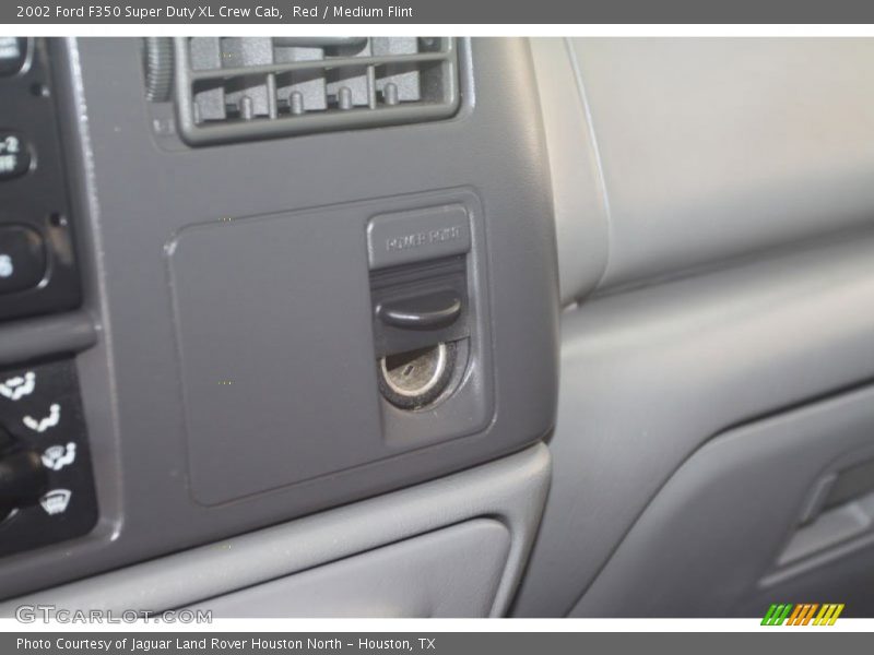 Red / Medium Flint 2002 Ford F350 Super Duty XL Crew Cab