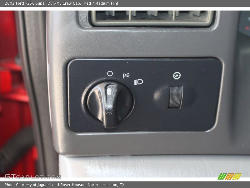 Red / Medium Flint 2002 Ford F350 Super Duty XL Crew Cab