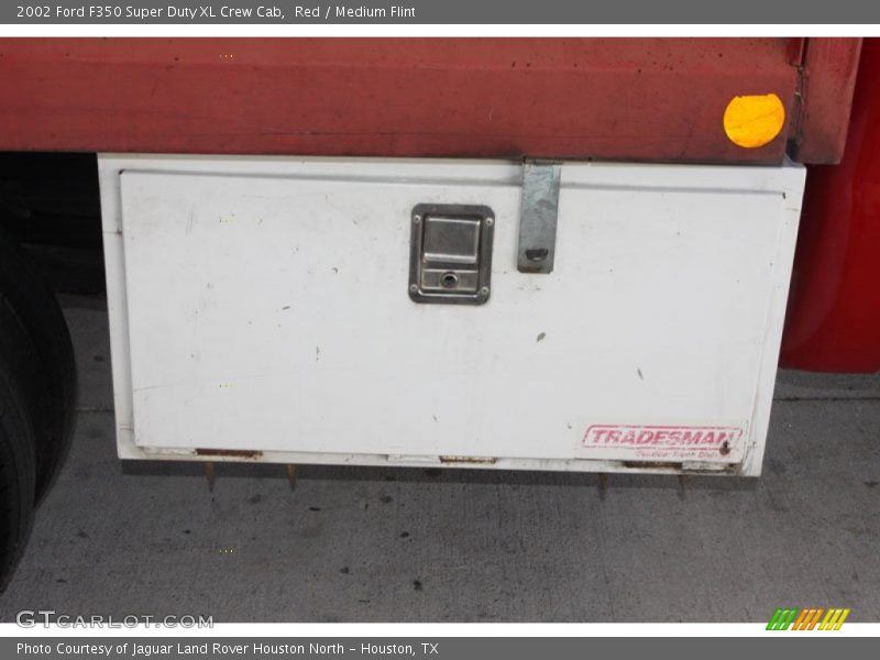 Red / Medium Flint 2002 Ford F350 Super Duty XL Crew Cab