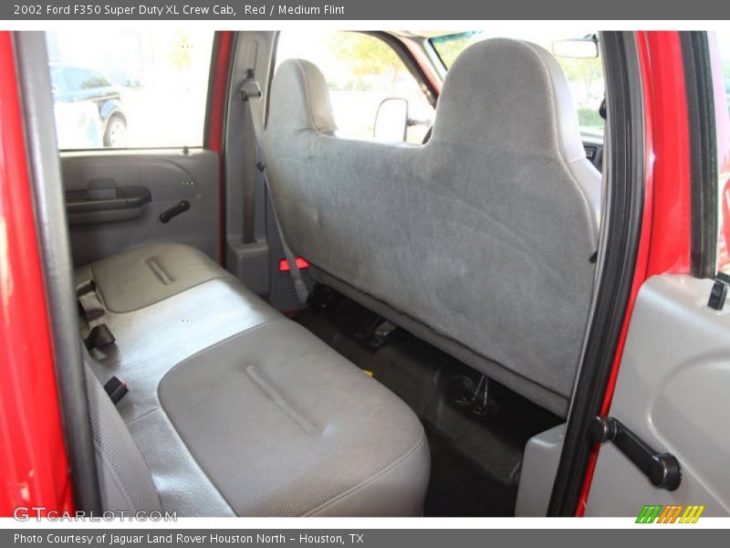 Red / Medium Flint 2002 Ford F350 Super Duty XL Crew Cab