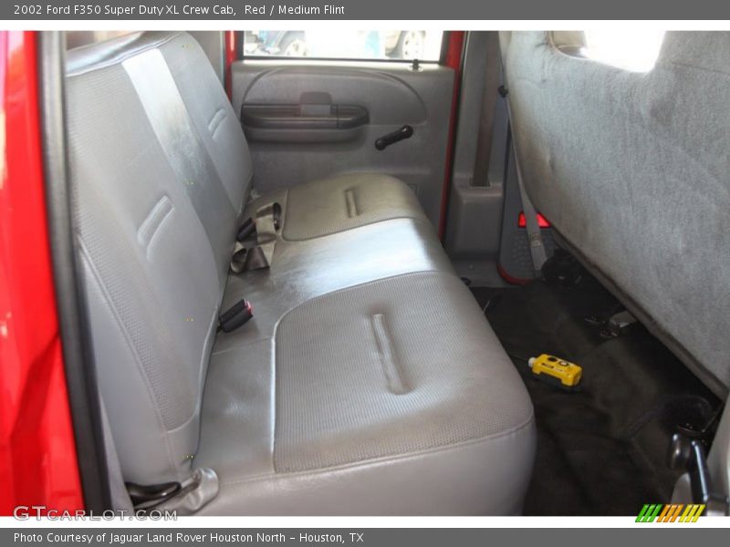 Red / Medium Flint 2002 Ford F350 Super Duty XL Crew Cab