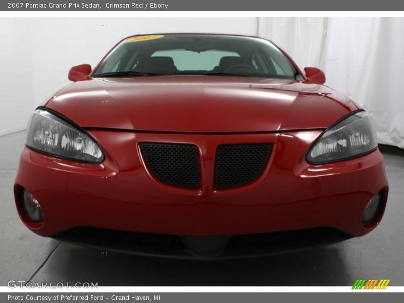 Crimson Red / Ebony 2007 Pontiac Grand Prix Sedan