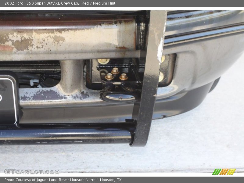 Red / Medium Flint 2002 Ford F350 Super Duty XL Crew Cab