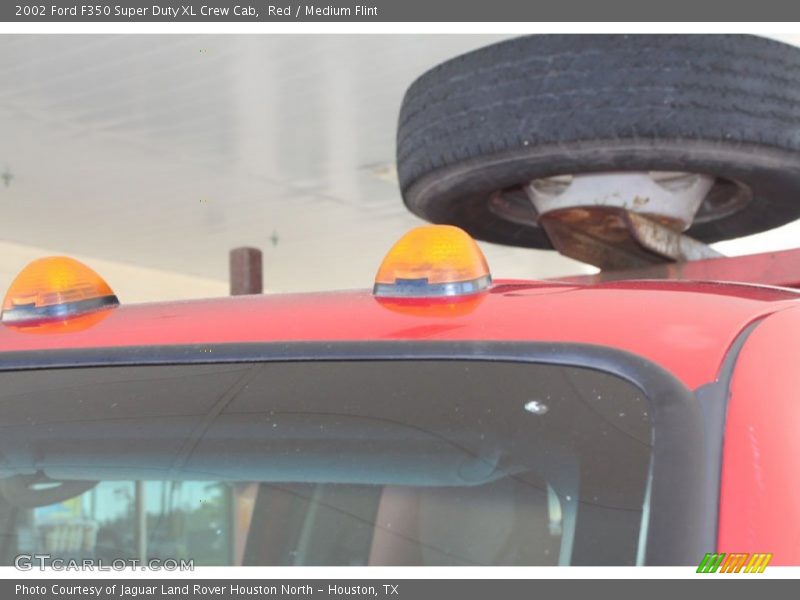 Red / Medium Flint 2002 Ford F350 Super Duty XL Crew Cab